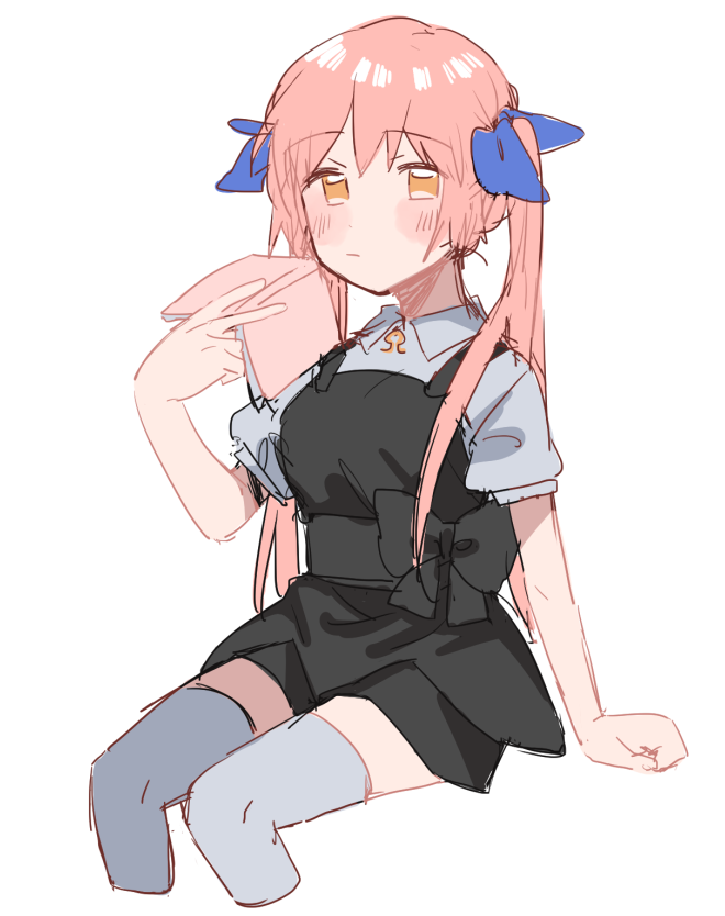 「#おめシス #おめしすはいいぞ
制服リオちゃん 」|からすのイラスト