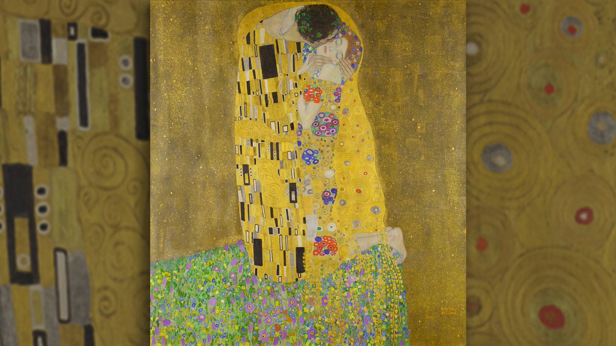 Today is #KissingDay, so grab your loved ones and let them know just how much you love them.

🎨 Gustav Klimt 📅 1908-1909
🏛️ <a href="/belvederemuseum/">Belvedere Museum</a> 
g.co/arts/SKSANibdN…