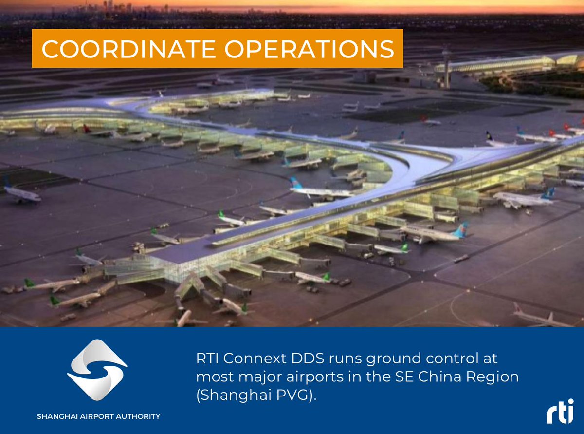 rti_software's tweet image. Did you know? #RTIConnext DDS supports reliable real-time communication even over disadvantaged radio networks, making it well-suited to connectivity within the control segment as well as to to aircrafts #ThisIsDDS
