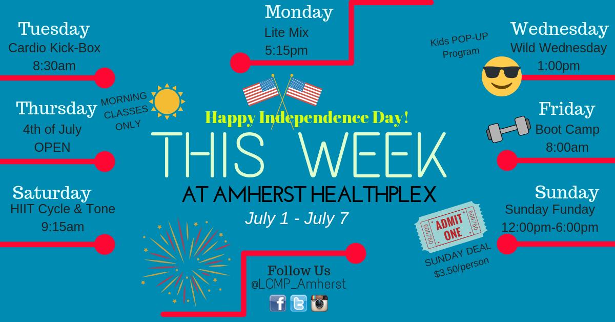 We hope you are all celebrating with Fireworks, Family, and (healthy) Food this week, but beyond that join us this week for Fun and Fitness.  We are OPEN on July 4th (6am-8pm). Check out our Kids and Family programs on Wednesday and Sunday. <a href="/LCMetroParks/">Lorain County Metro Parks</a>  <a href="/MorningJournal/">The Morning Journal</a> #lcmp