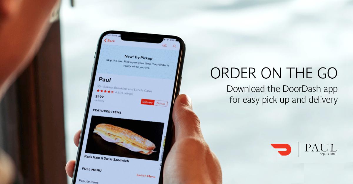PAUL_BakeryDMV's tweet photo. Mondays are busy, so order PAUL via DoorDash. You don't even have to leave your office. 💯 

#DCDelivery #BostonDelivery #BostonFoodies #DCLife https://t.co/cUwo10w9u5