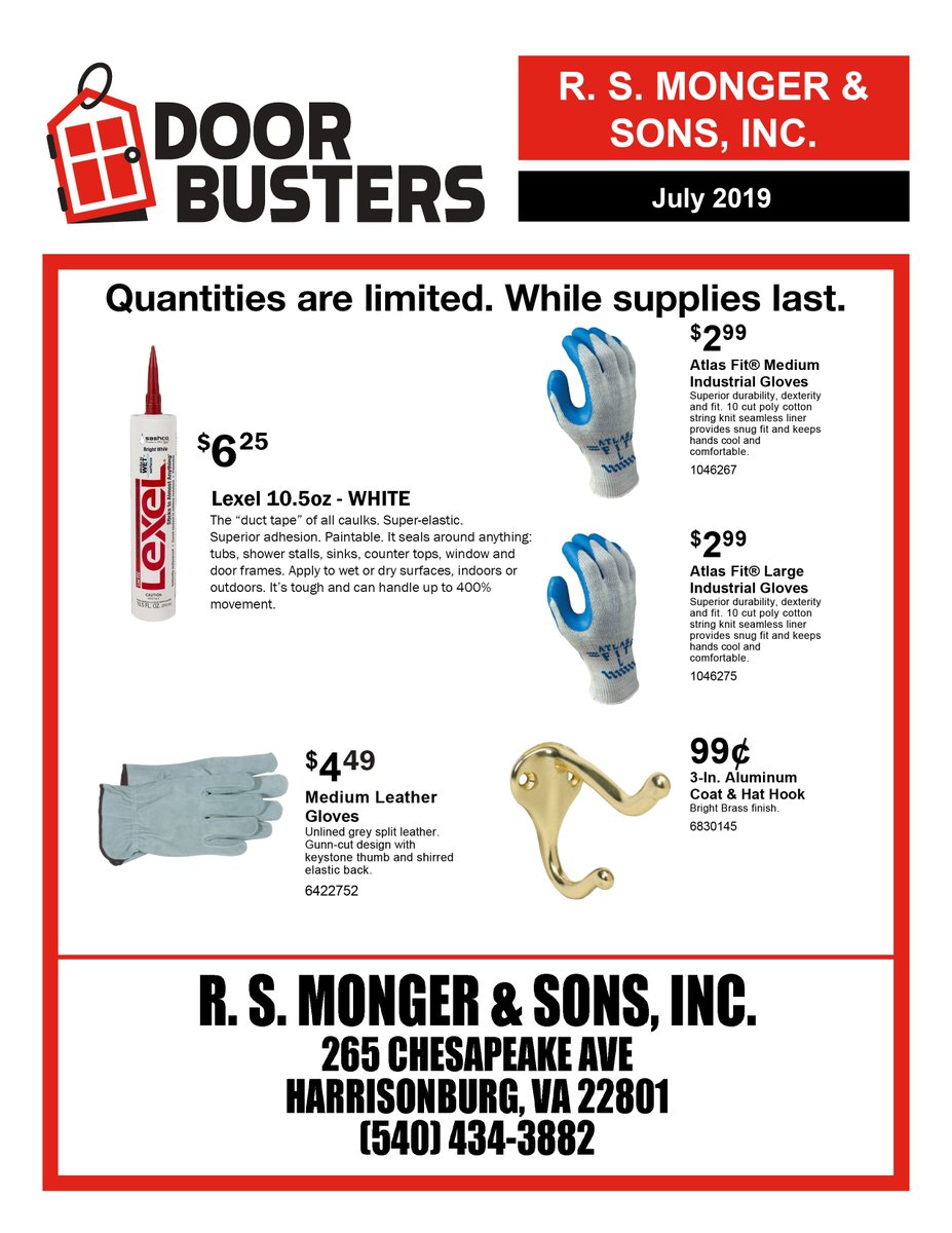 July DoorBusters are here - get them while they're hot!