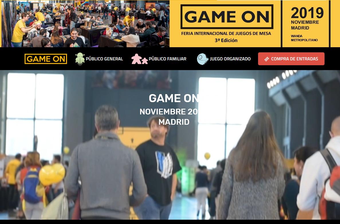 GAMEONMadrid's tweet photo. ¡Hola a todos/as!

Este año en nuestra 3ª edición nos mudamos al Wanda Metropolitano.

Ya podéis visitar nuestra web. En ella tenéis información actualizada e iremos nutriéndola de noticias de interés sobre las novedades que presentaremos este 2019.

https://t.co/GnwHy5raUp https://t.co/TBUJ8ecHwU