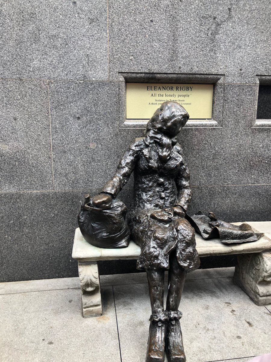 HI_Liverpool's tweet photo. This weekend we delved deep into the history of Liverpool culture, politics and trivia with a free @neweuropetours walking tour 👟👣

Who knows the origin of the #Beatles song title ‘Eleanor Rigby’? We do now .. 👀 https://t.co/0Ro9I9nmaT