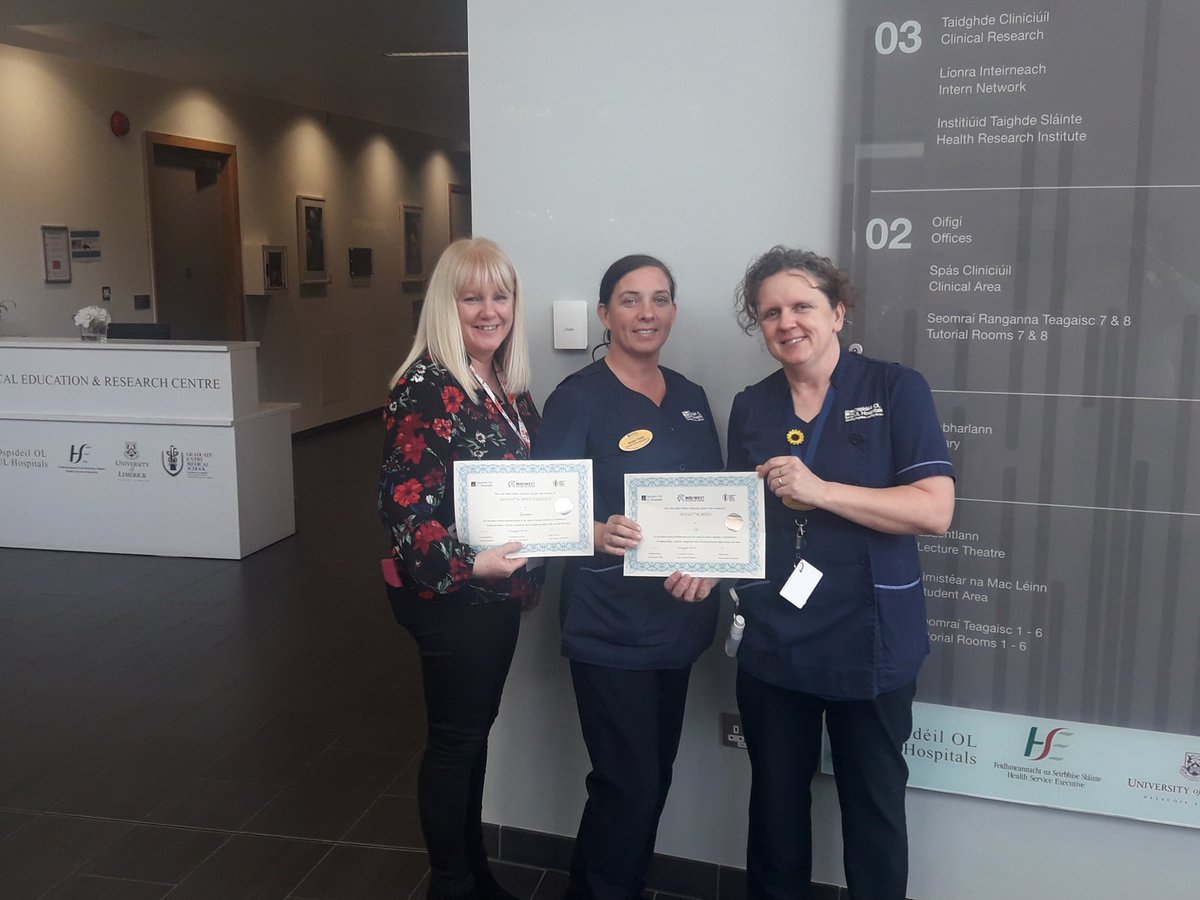 Congrats to the ward clerk of the year Geraldine 2D, ward of the year 1C &amp; CNM 2 of year Edel 1D as voted by the intern network of 2018 - 2019 for their professionalism &amp; knowledge. Great to see the Peri op team acknowledged for their MDT work. <a href="/hseie/">Declan Mc Namara</a> @cdonmmgt1 <a href="/Bermurphy6/">Bermurphy</a>