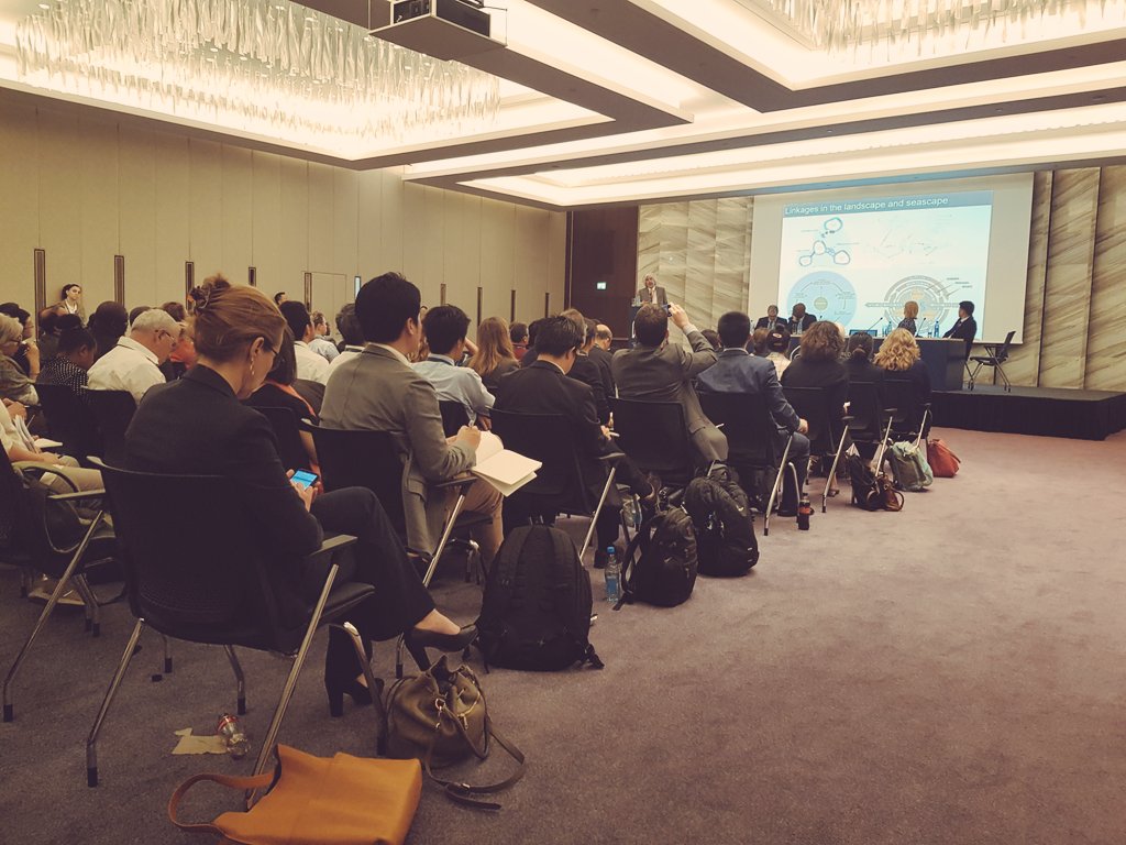 WHSiteManagers's tweet photo. #WorldHeritage Leadership side event at #whc43com - the #WorldHeritageLeadership is a key #capacitybuilding programme looking at World Heritage as the interconnection between #people, #nature and #culture https://t.co/wzy9mFgjQx