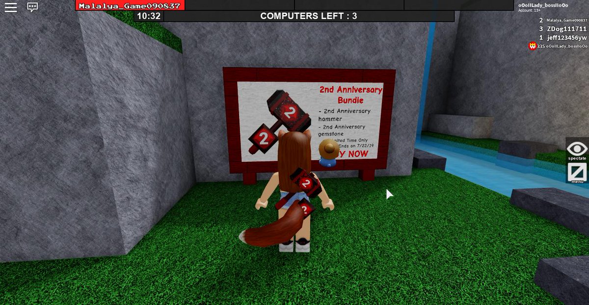 Andrew Mrwindy Willeitner On Twitter Happy 2nd Year Anniversary To Flee The Facility The Classic Bundle Came Back Along With A New 2nd Year Bundle For A Limited Time Plus More Year - the fastest beast game ever roblox flee the facility