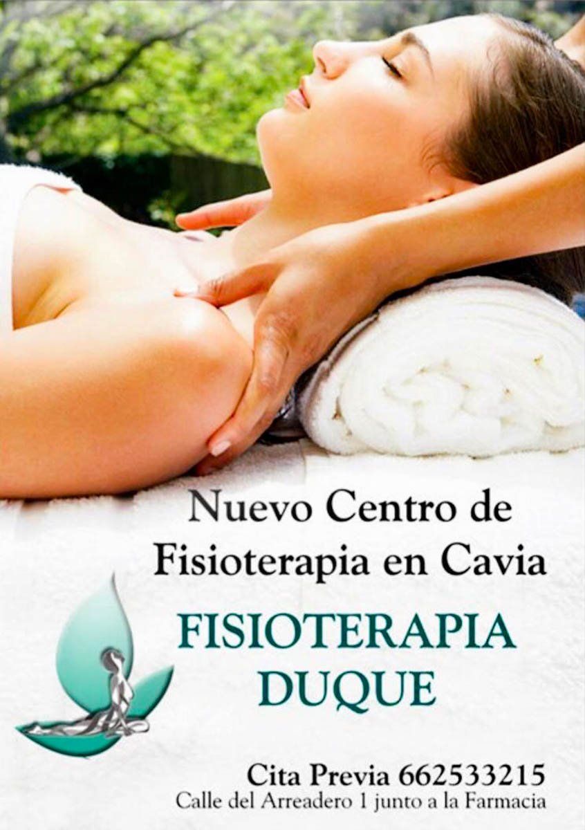 FisioDuqueBur's tweet photo. ¡Hola Cavia!

¿Conoces nuestra nueva consulta en Cavia (#Burgos)?
Si vives allí o en el entorno ya puedes concertar una cita en nuestro teléfono o email:
📞662 53 32 15
📧info@fisioterapiaduque.com

#CaminoDeSantiago #CuidamosTuCuerpo #SaludCorporal #FisioterapiaDuque https://t.co/GJZEn1OXTy