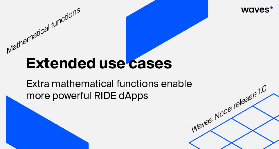 wavesprotocol's tweet photo. Hey #wavesriders! After the activation of Waves Node 1.0 new features, #Waves users and developers will break into #dApps market. 
Let's go through the advantages new RIDE will offer! #rideonwaves https://t.co/rt4HCowssy