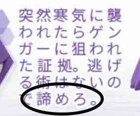 ポケモンスケールワールドのゲンガー、説明文がとてもドライ 