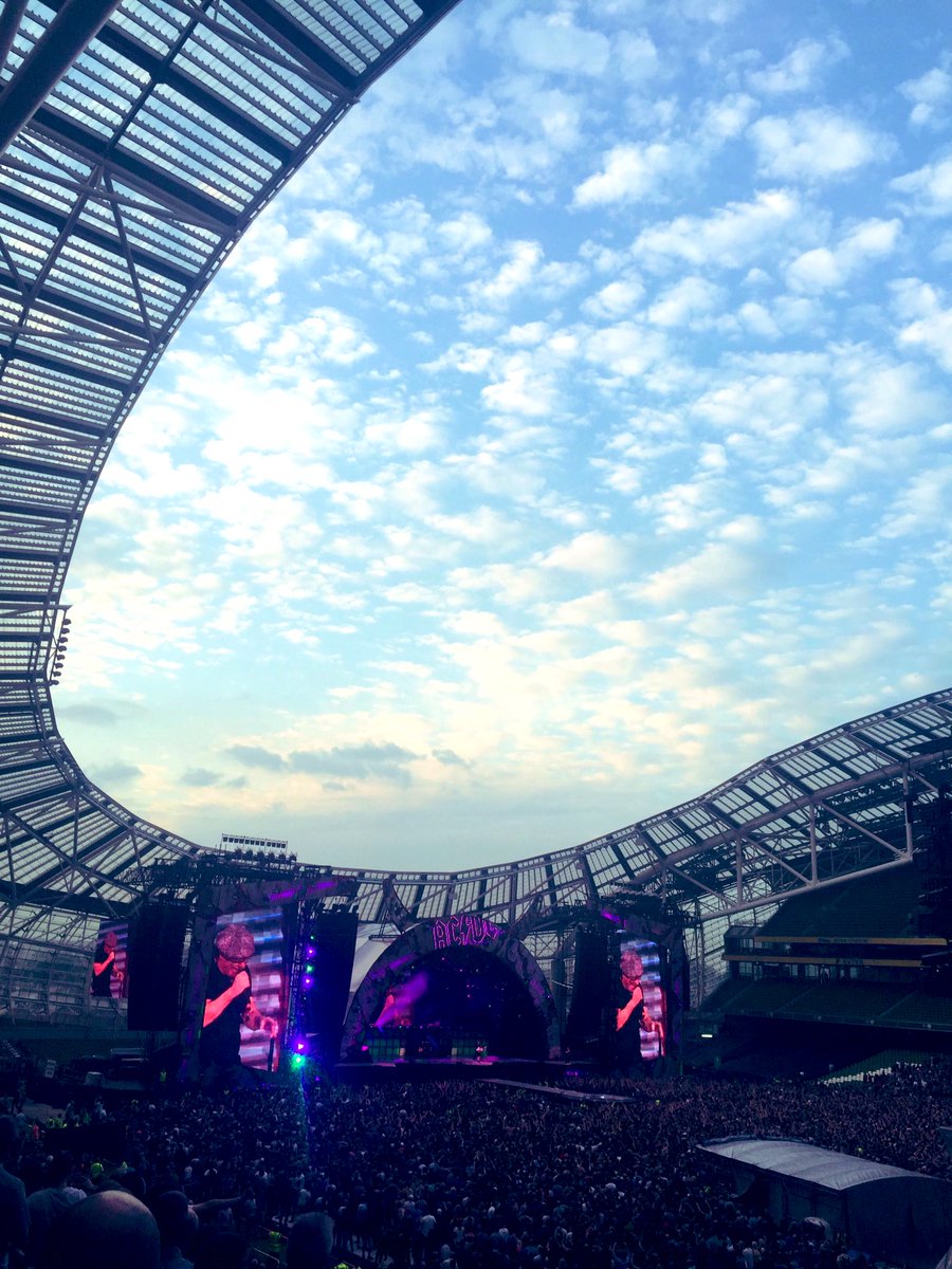 ACDCIreland's tweet photo. The #RockorBustWotldTour rolled into Dublin #OnThisDay in 2015 - without doubt one of the best shows I saw on the tour: fingers crossed we'll see them one more time in Ireland! #acdc2020 https://t.co/cxsUHFgxP3