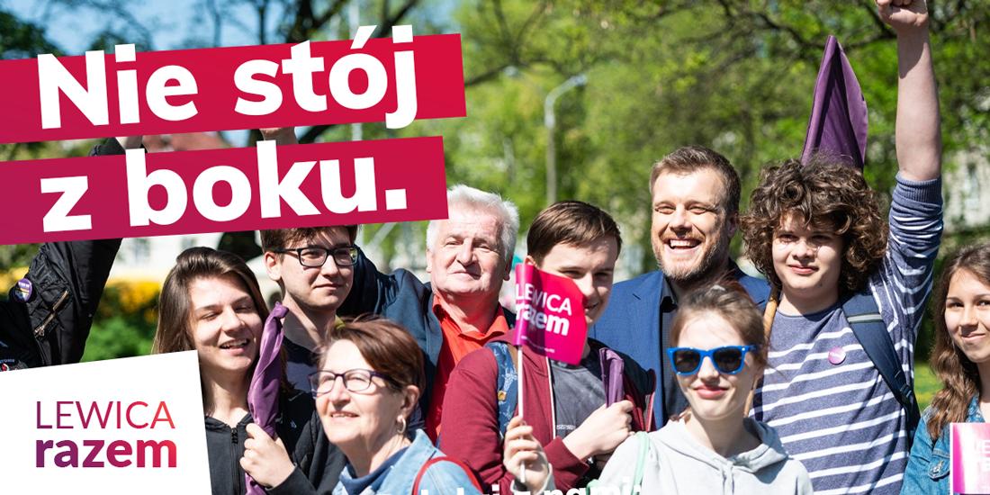 partiarazem's tweet photo. Nie narzekaj, że lewica jest w Polsce mała – pomóż ją budować. Bez Ciebie się nie uda. ❤️💚💜 https://t.co/MBqCEI6qjt https://t.co/xGdCRpZ5mR