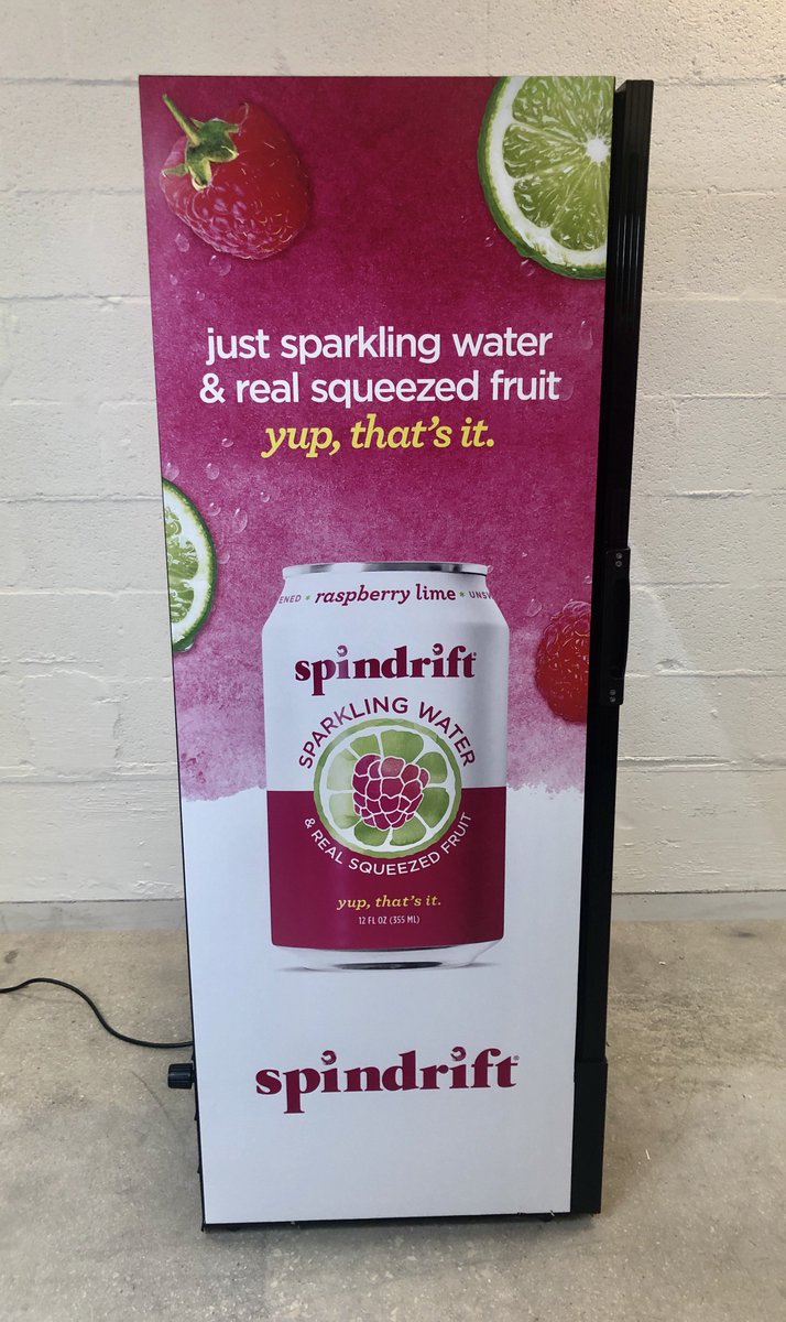 Screen_Graphics's tweet image. Another happy customer! 

#Spindrift what’s your favorite flavor?

Find out more about everything we can #print here!
sg.screen-graphics.com/home