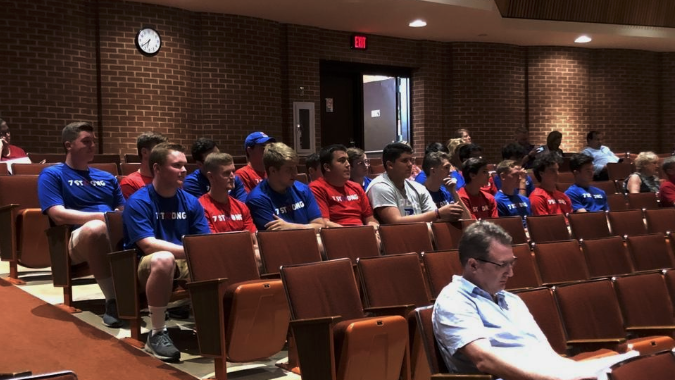AthleticBiz's tweet photo. An incident at Revere (Ohio) High School this month led to the dismissal of all nine members of the football coaching staff: https://t.co/9yqT2PCiMF
#ABToday https://t.co/tcO2eKMJcB