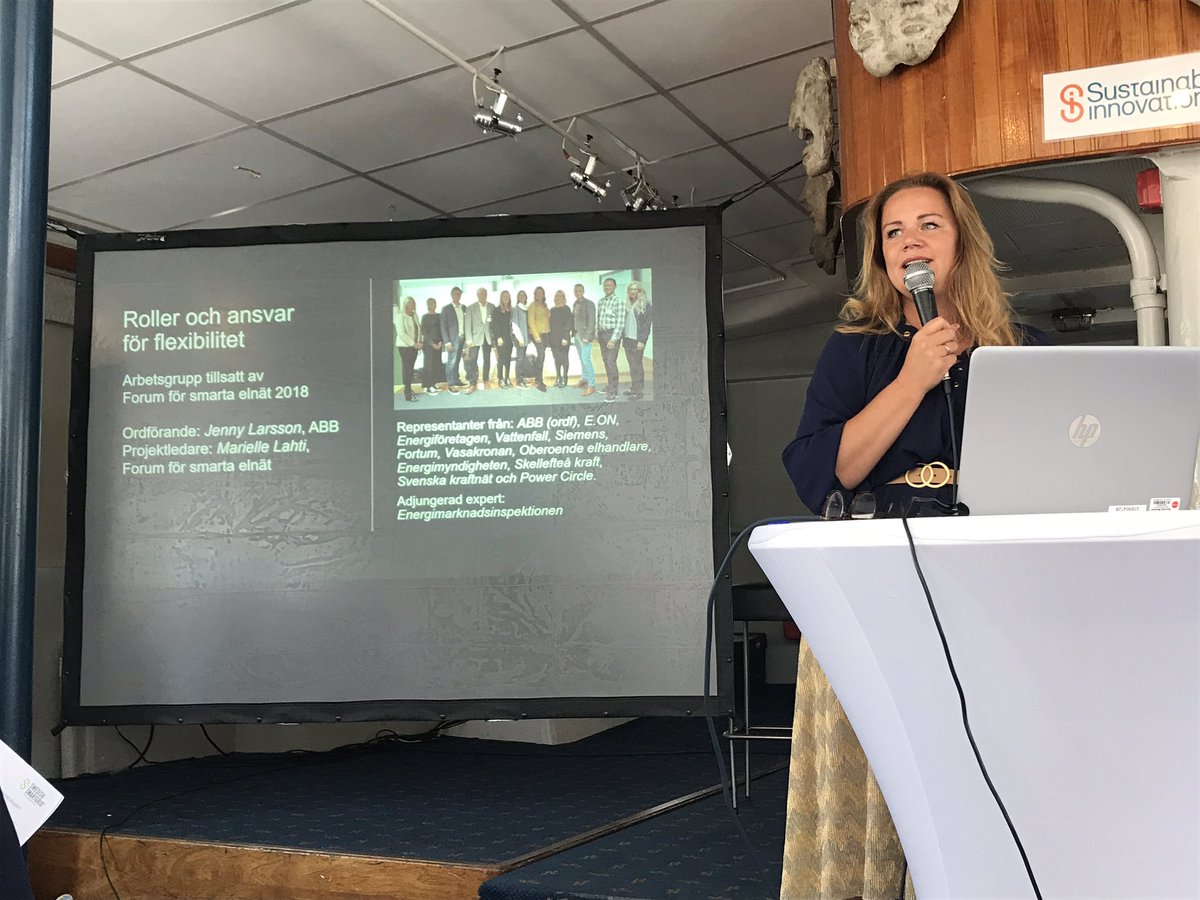 Det finns ett stort engagemang hos samtliga aktörer för att öka flexibiliteten i elsystemet och möjliggöra omställningen till 100 procent förnybar energiförsörjning. Låt oss tillsammans ta nästa steg!  <a href="/swesmartgrid/">Swesmartgrid</a> #Almedalen   swedishsmartgrid.se/aktuellt/nyhet…
