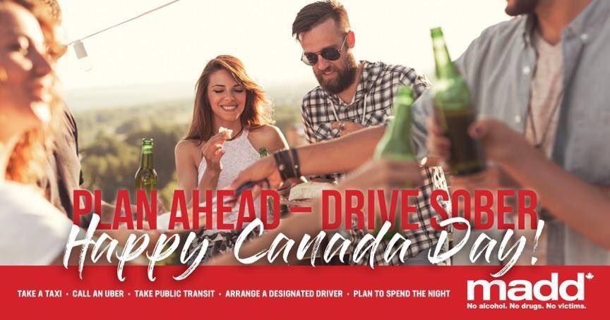 Happy Canada Day from MADD London! 🇨🇦