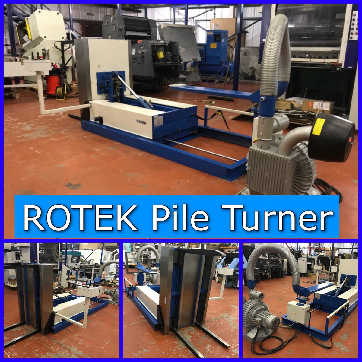 RemgoldLimited's tweet photo. 🤩🔥🌞 NEW STOCK ..........
1995 ROTEK 900 P/A PILE TURNER
Size:1200mm
sales@speedmalt.co.uk
Subject to remaining unsold
#rotek #pileturner #print #printing #printingindustry #usedmachinery #usedprintingequipment #usedprintingmachinesupplier #usedprintingmachinery #teamremgold https://t.co/86hbRQpzjV