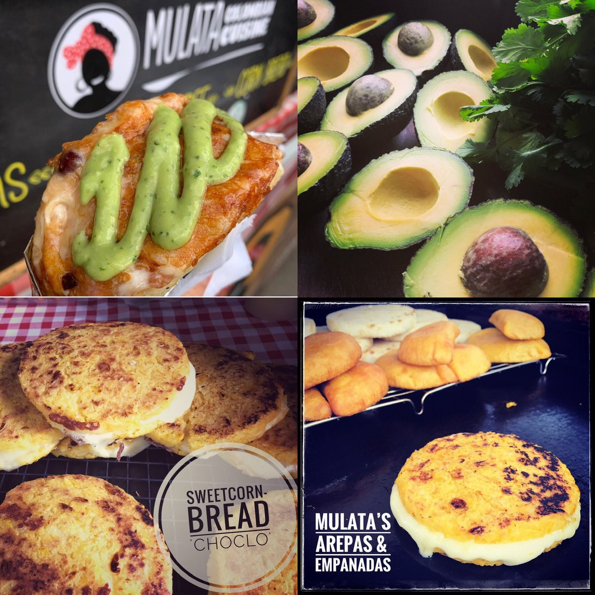 mulatacuisine's tweet photo. Catch us this week 🇨🇴🇨🇴

📍TUE #NewStreetsquare #fetterlane #Watchwimbledom 11:30-2:30pm

📍THU  @createvictoria #cardinalwalk 11:30-2:30pm

📍SAT @HamParadeMarket #Kingston 10-2pm

📍SUN @KewVillage #Kewgardens 10-2pm
&amp;
@rmsmarkets #fulham #bishopspark 10-2pm https://t.co/QQl2Sgu6vg