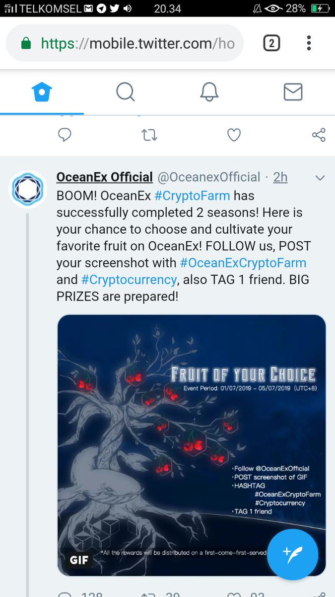Supermantap2N's tweet photo. @OceanexOfficial #OceanExCryptoFarm
#Cryptocurrency
This is my favourite fruit
@AhmadChomaesi https://t.co/5yrrGfJOxe