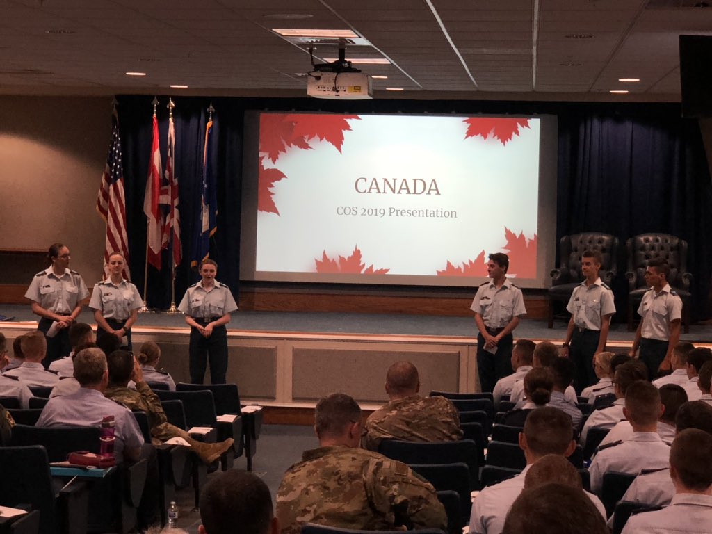 Here at <a href="/cap__cos/">CadetOfficerSchool</a> we are celebrating Canada Day with our international partners from Canada 🇨🇦