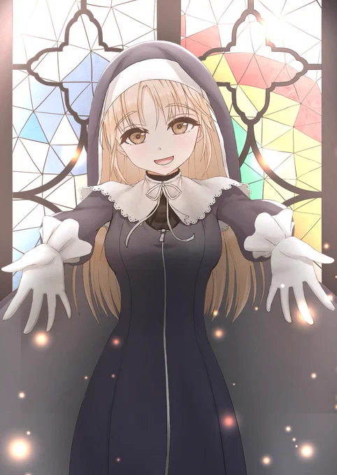 昇天#にじさんじ1周年MVファンアート #描いたよクレアさん 