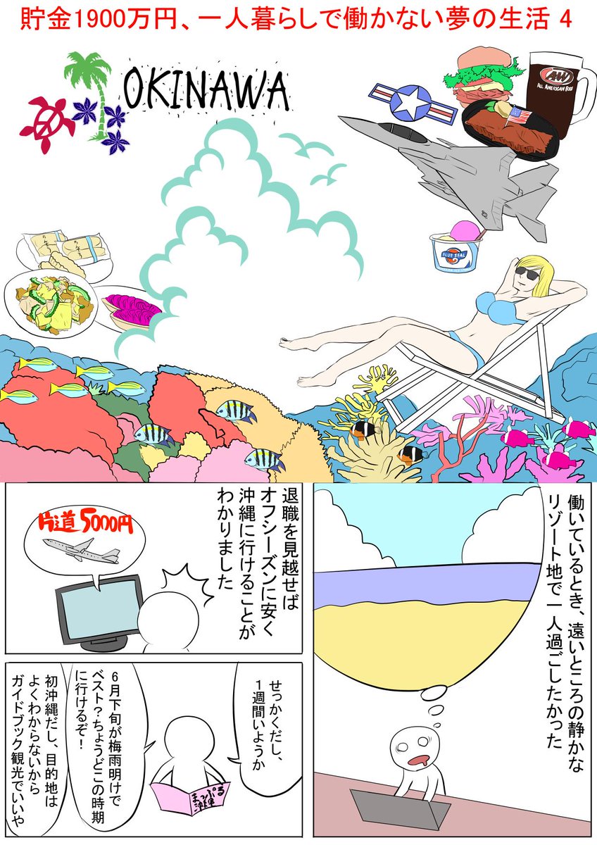 その4
旅行に行ってきました
#実録 
