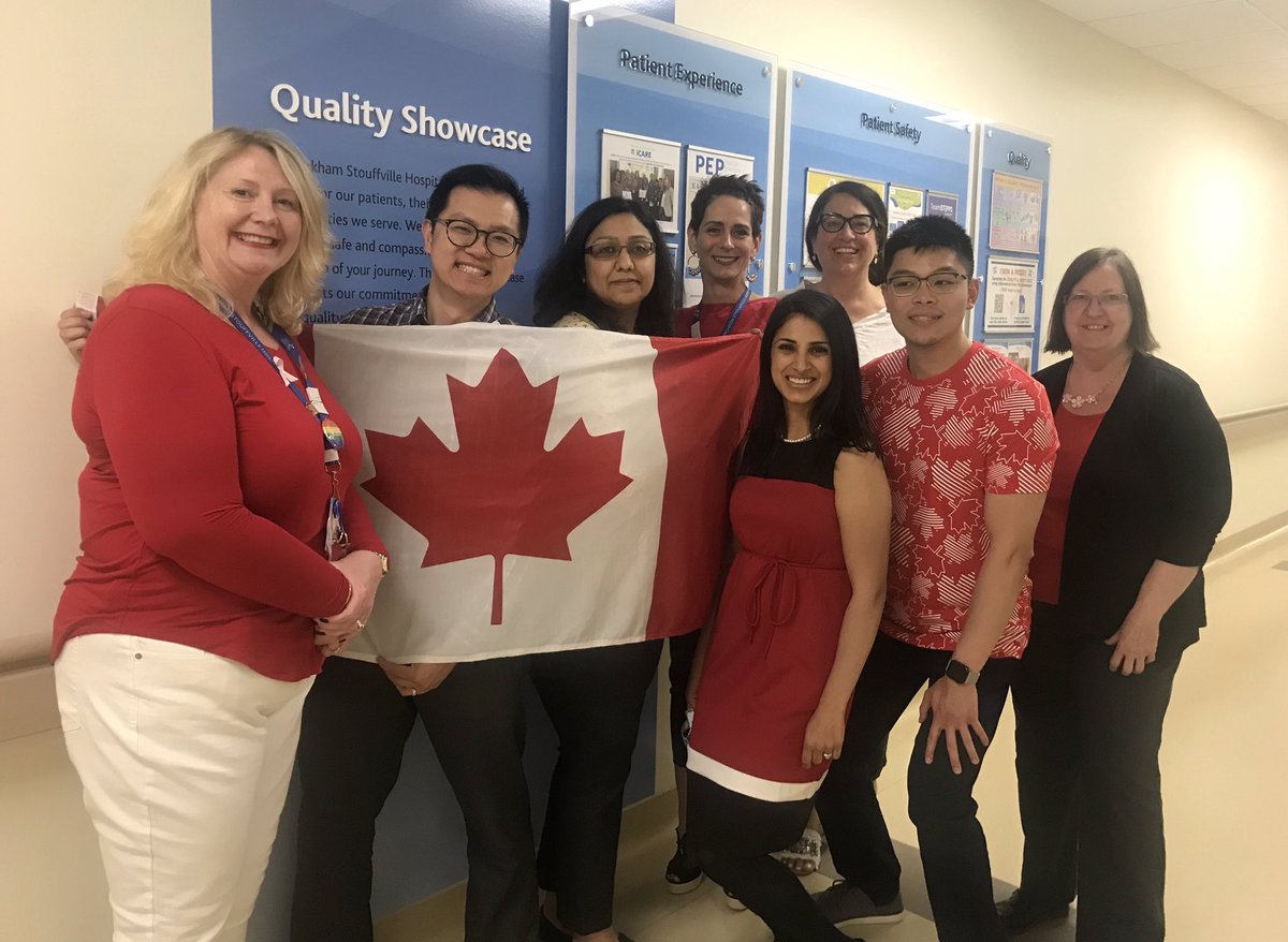 MshSafety's tweet photo. #HappyCanadaDay 🇨🇦 from the Quality &amp; Safety Team at @MSHospital! Wishing you a wonderful day spent with family and friends celebrating Canada’s birthday! 🇨🇦✨

#CanadaProud #CanadaDay2019 https://t.co/kYFB62uhVe