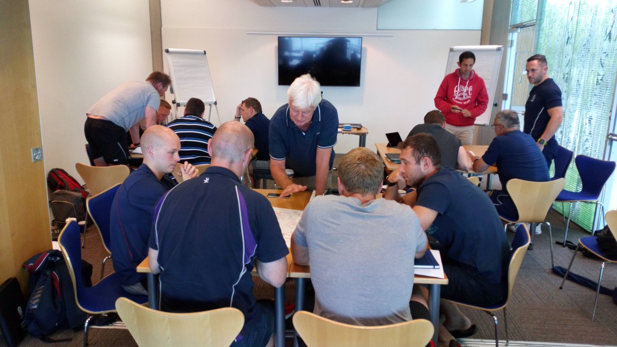 paul_westgate's tweet photo. Workshop for Level 4 2019-20 Teachers cohort. Mental skills (Gazing) and Coach Achievement task integrating the learning from their Level 4 journey. Prime issue is control of attention. Diversions v Processes. That is WCC - World Class Coaching! https://t.co/wb9HwFr0mw