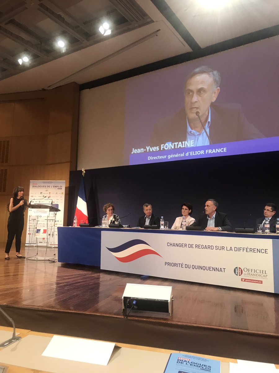 YvanCadou's tweet photo. Intervention Jean Yves Fontaine DG @Elior_France https://t.co/5GNOfyL3Ny