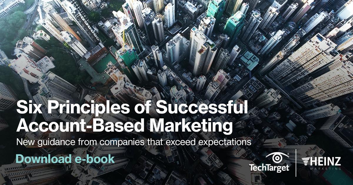 Michael_E_Box's tweet photo. Learn essential guidance from companies exceeding expectations with #ABM https://t.co/Kv089YALWp  @jonmiller @HeinzMarketing @bridgegroupinc @TechTargetCMO https://t.co/9lCFQC1CGG