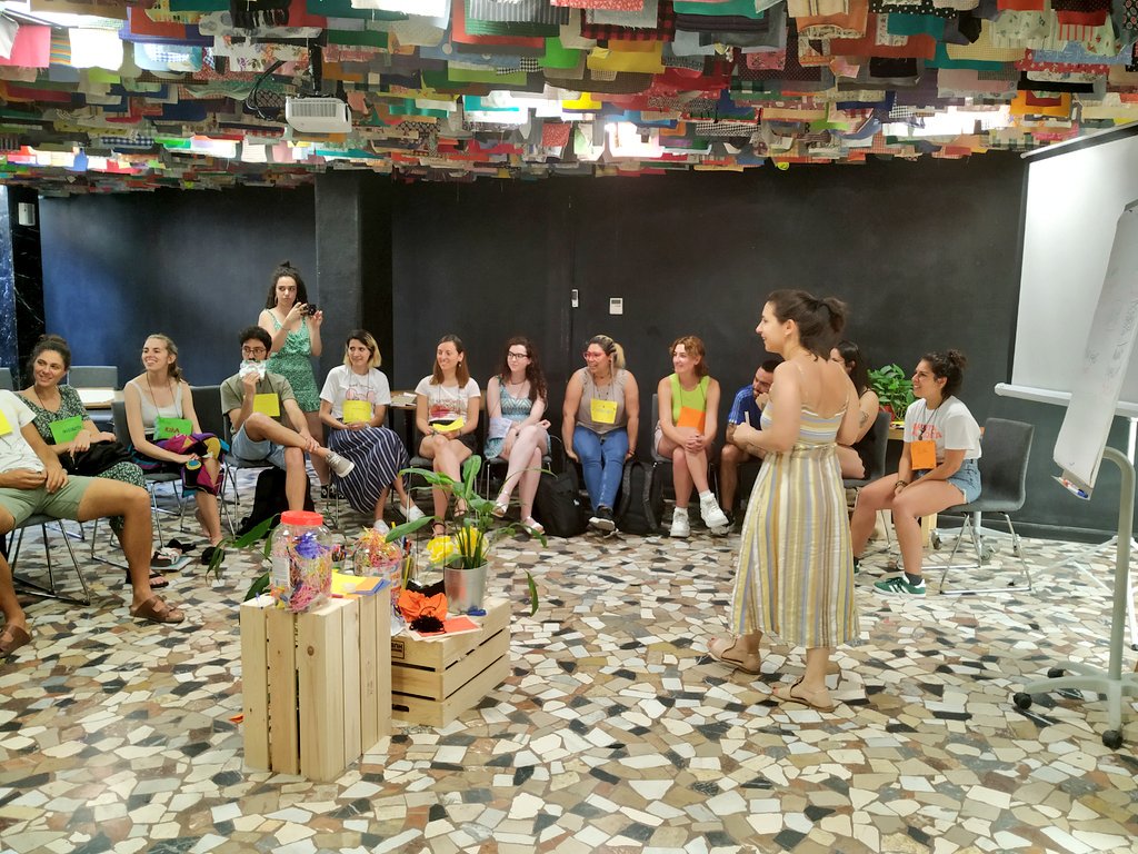 ImpactHubMAD's tweet photo. ¡Comenzamos el #CBSBootcamp reuniendo a emprendedores creativos europeos dentro del programa #CrestiveBusinessStudio! Una semana de formación, actividades y networking para poder avanzar con sus proyectos de emprendimiento y ver opciones de internacionalización ¡Bienvenidos! https://t.co/4K39wSg8Eq