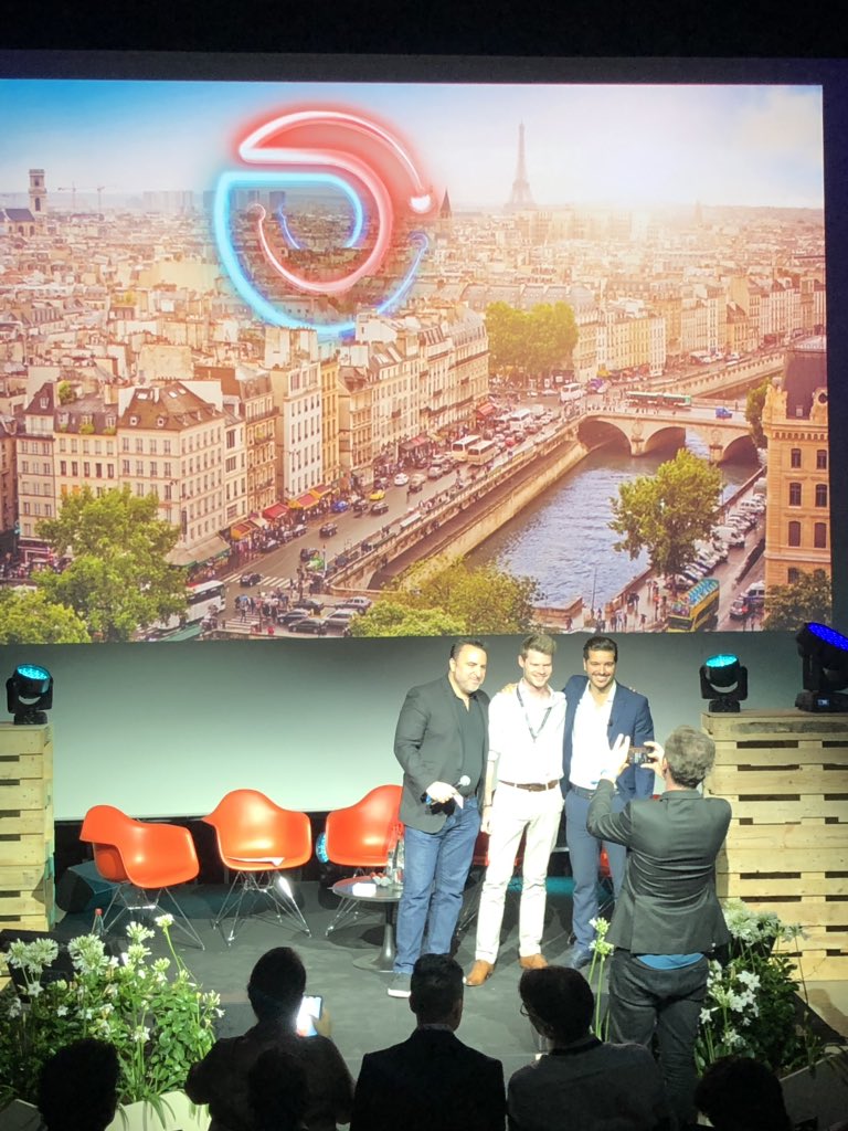 angiekdonati's tweet image. And the winners of the #Paris leg of the #mipimproptech #startupcontest are... @justaskporter and #mayordomo!