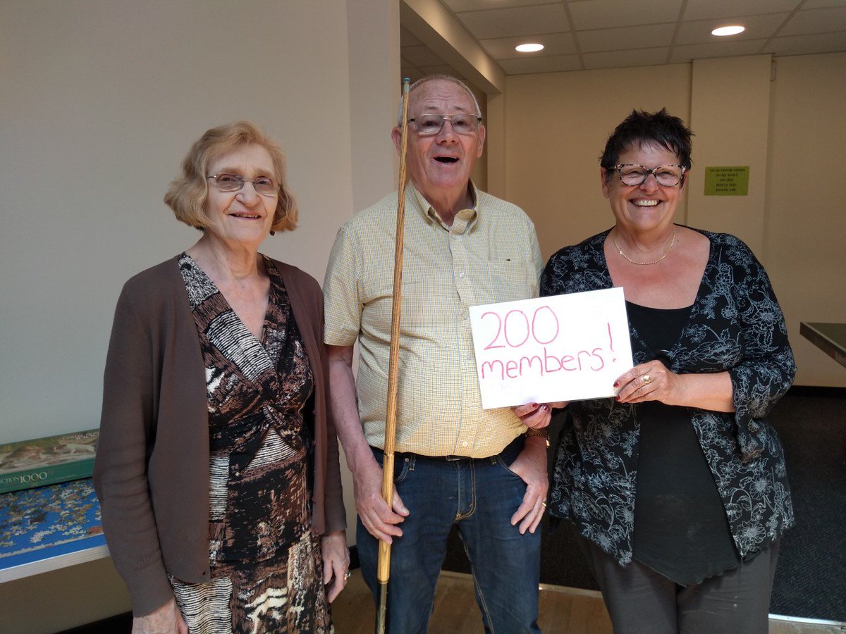Club50Southend's tweet photo. We are so excited to announce that we signed up our 200th member at our new home, #TheHavenSouthend, today!

If you've been thinking of joining please pop in to visit us at 138-140 Hamlet Court Road from 9 til 4.30 (last entry 3pm) any weekday and chat to our team. #Southend https://t.co/YnOfZZJWAm