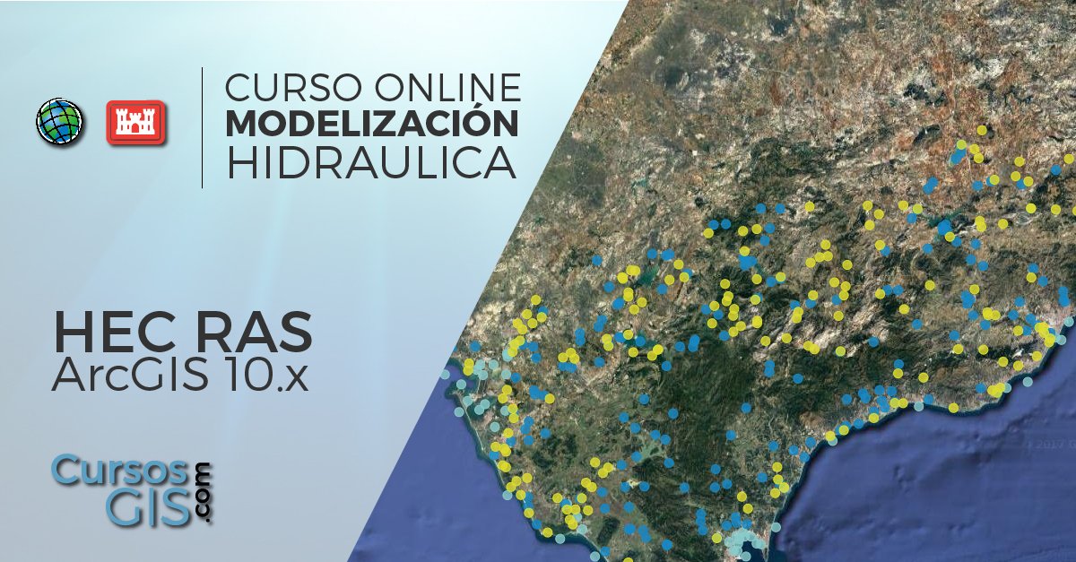 tycgis's tweet image. ➡ Curso de #Modelización #Hidráulica 

Todavía estás a tiempo de matricularte en el curso de modelización hidráulica con #HecRAS y #ArcGIS (#GeoRAS).

Inscríbete en el siguiente enlace:
📝 bit.ly/Form_HecRAS