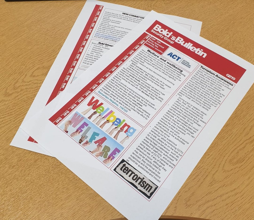 Over the past month the Bold Security team have been working on rebranding our  newsletter! 

We have just released out first edition over on our <a href="/LinkedInUK/">LinkedIn UK</a>, go and take a look! 
linkedin.com/company/bold-s…

#security #information  #new  #brand  #hardwork  #Boldsbulletin #newsletter