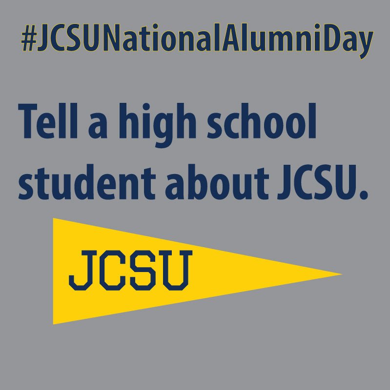 JCSUniversity's tweet photo. Today is #NationalAlumniDay.
Tell a high school student about JCSU and encourage them to consider us in their college prep planning.
If you do, snap a photo and tag us in it so we can share with all #Smithites. ππππππ#JCSU #JCSUAlumni #GoldenBulls #jcsuAlumniDay https://t.co/hwAM8yAzi6