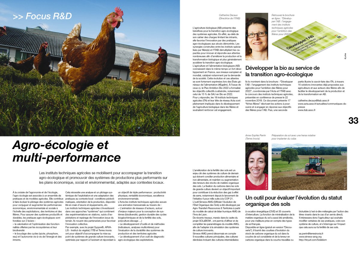 marieSCP's tweet photo. Le bilan d’activité @ACTA_asso # ITA présente l’étendue des
thématiques de #Recherche appliquée & Développement & d'#innovation agricole abordées en 2018 #Agroécologie et #multiperformance avec des exemples des instituts techniques agricoles https://t.co/MnumiKu9w7