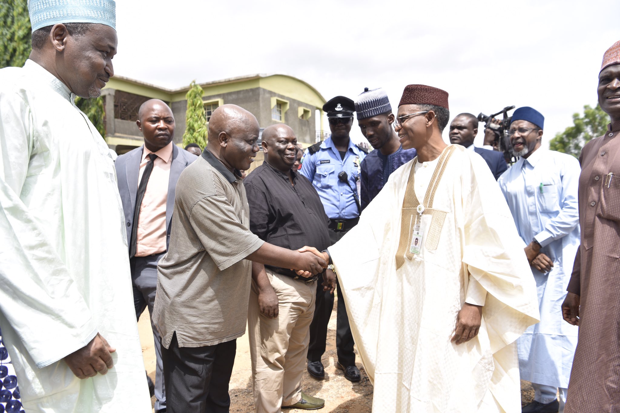 Image result for el rufai visit to st augustin