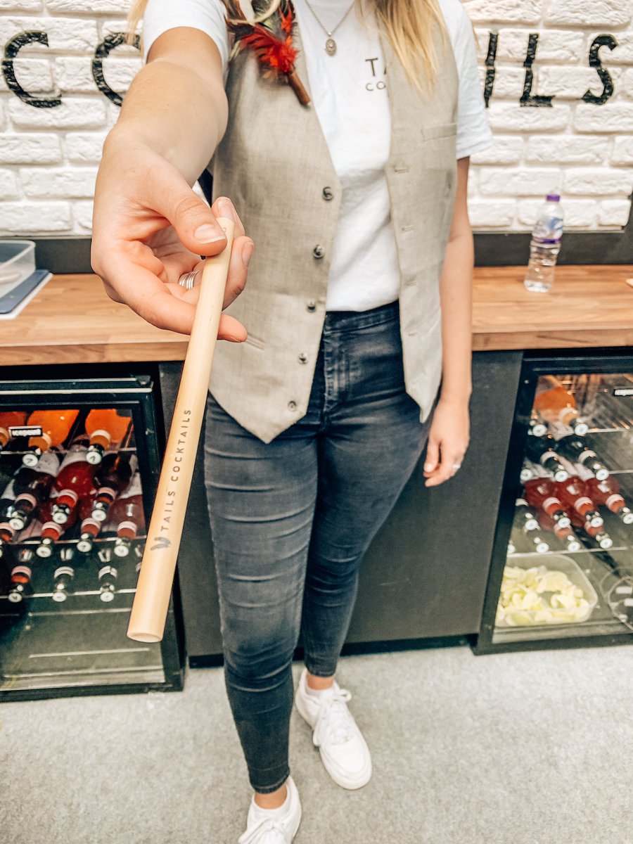 Tailscocktails's tweet photo. Saying no to plastic at @imbibeuk with our bespoke bamboo straws #sustainability #cocktails #tailscocktails #imbibelive2019 https://t.co/BWxxldyG80