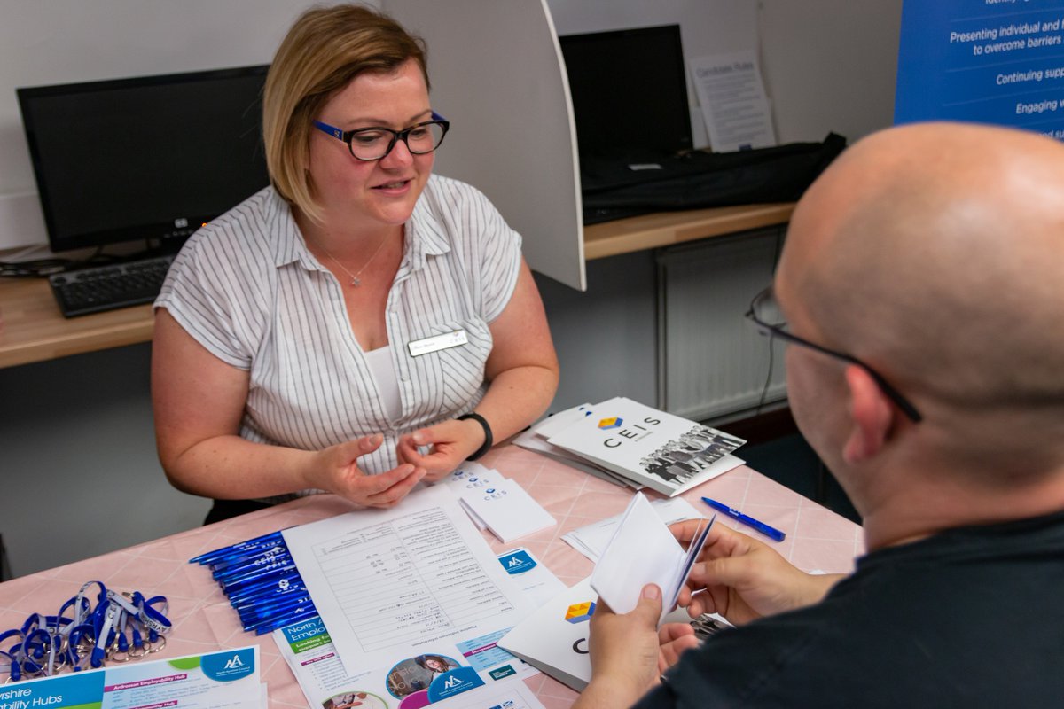 CEISAyrshire's tweet photo. A few more pics from our Employability Open Day on Friday #EmpDay19 #WeAreClosingTheGaps @Dr_PhilippaW @ceisgroup @NAC_Provost https://t.co/3KamsL2Mxs