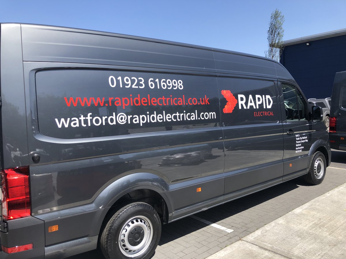 Rapid Electrical (@rapided) on Twitter photo Our latest new van joins the fleet, good timing as our Watford business ramps up 👍#TeamRapid #electricalwholesale #Watford Our latest new van joins the fleet, good timing as our Watford business ramps up 👍#TeamRapid #electricalwholesale #Watford