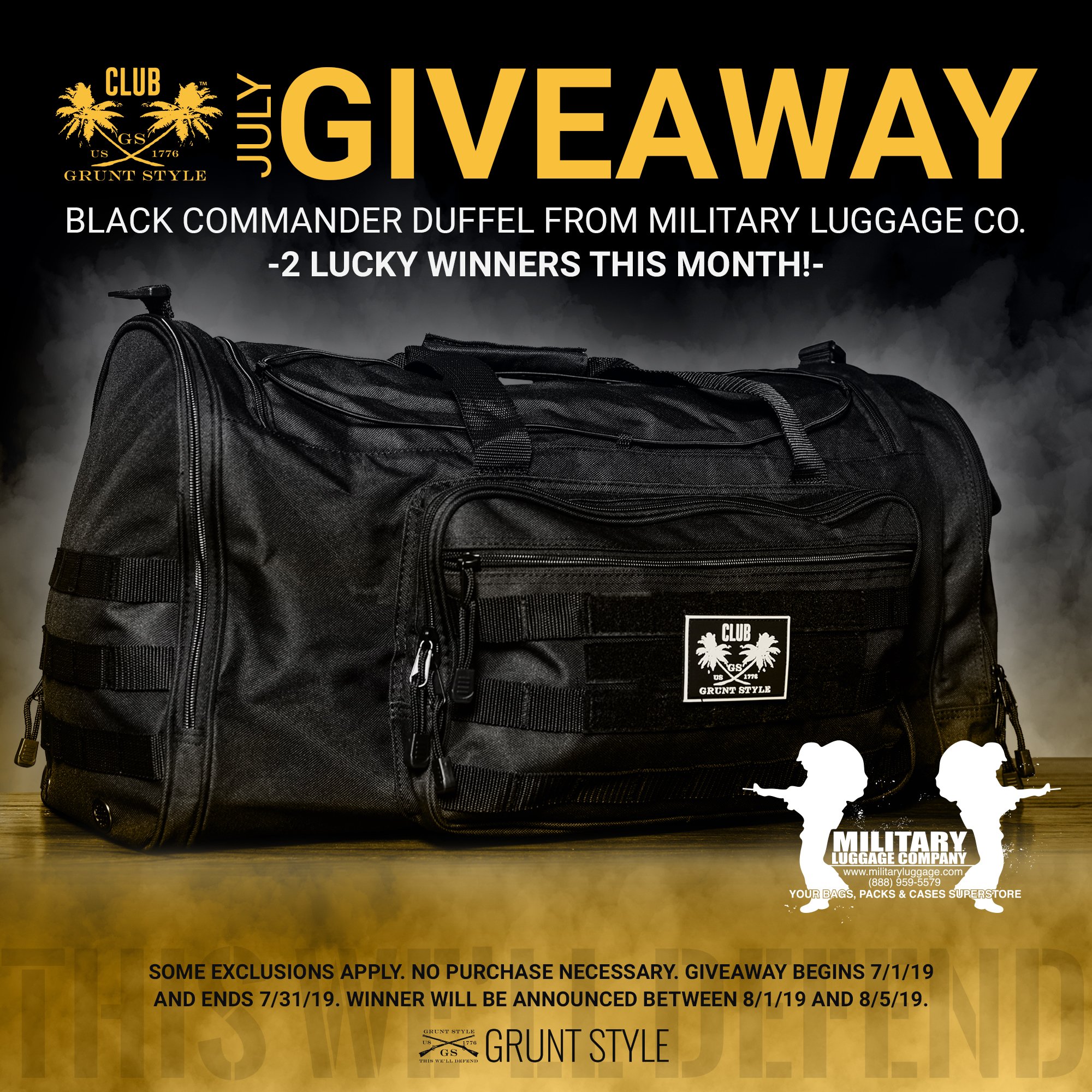 military luggage company