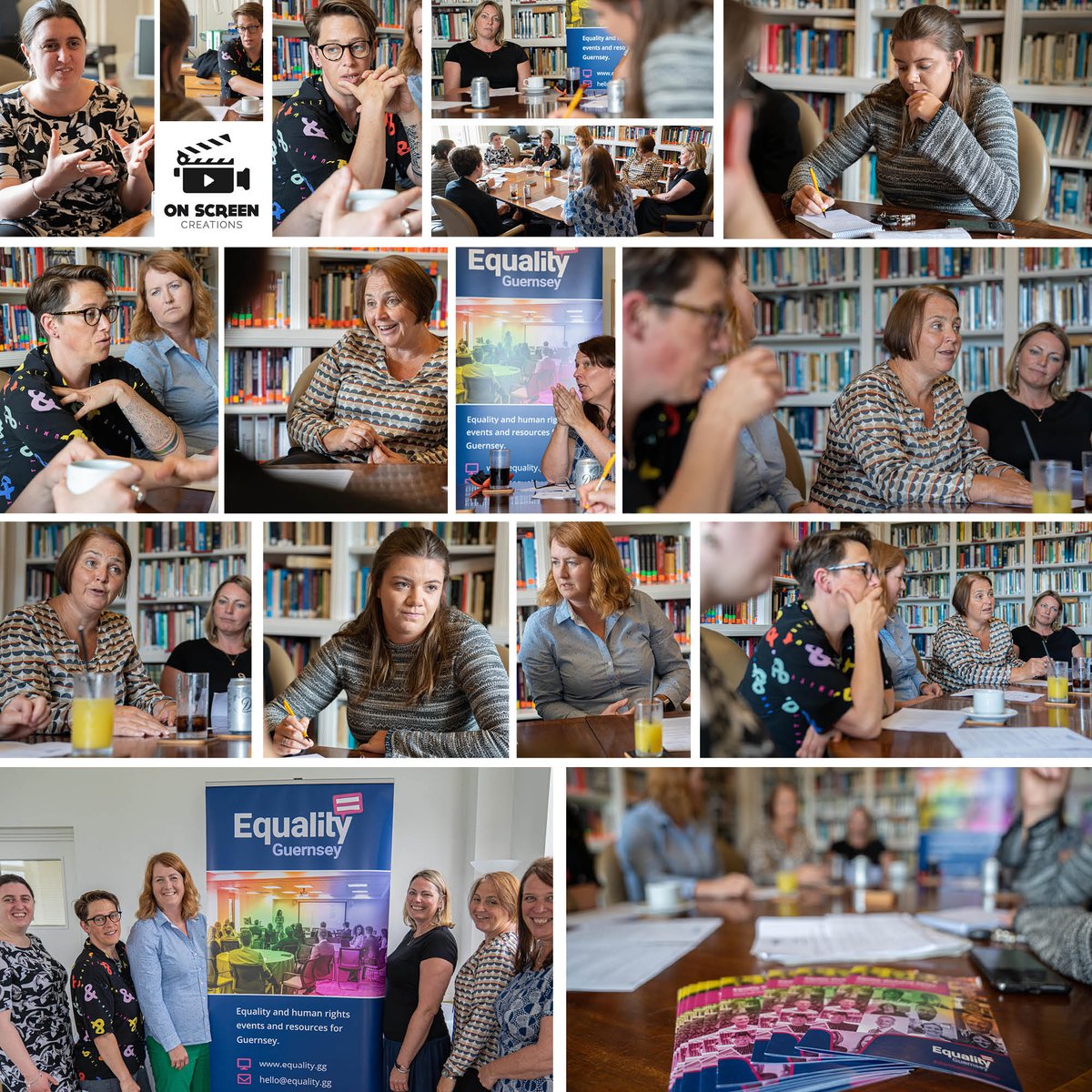 OnScreenGSY's tweet photo. We  provided photographic support to the @EqualityGsy last week as they build up to their Equality Conference on Thursday 4th July. Check out our photos of their interview with Zoe from the @GuernseyPress below. #EqualityConference https://t.co/LWMbkP9Xnw