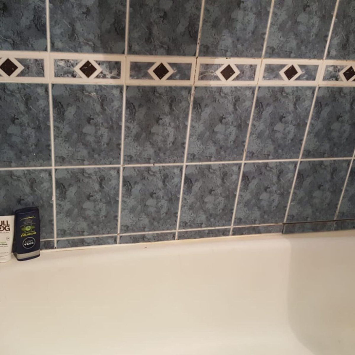 After, during and before! 
Tiling work for our client, missing grout causing possible damages.

#grout #tiling #tiles #handyman #kelmscott #london #plumber #decorating #bathroom