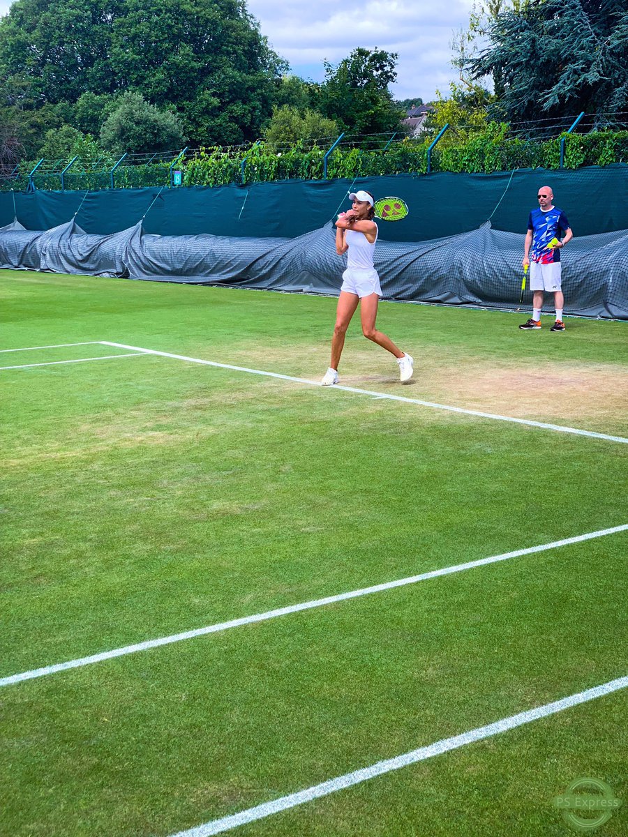 Wimbledon ready🌱💜💚 #Wimbledon