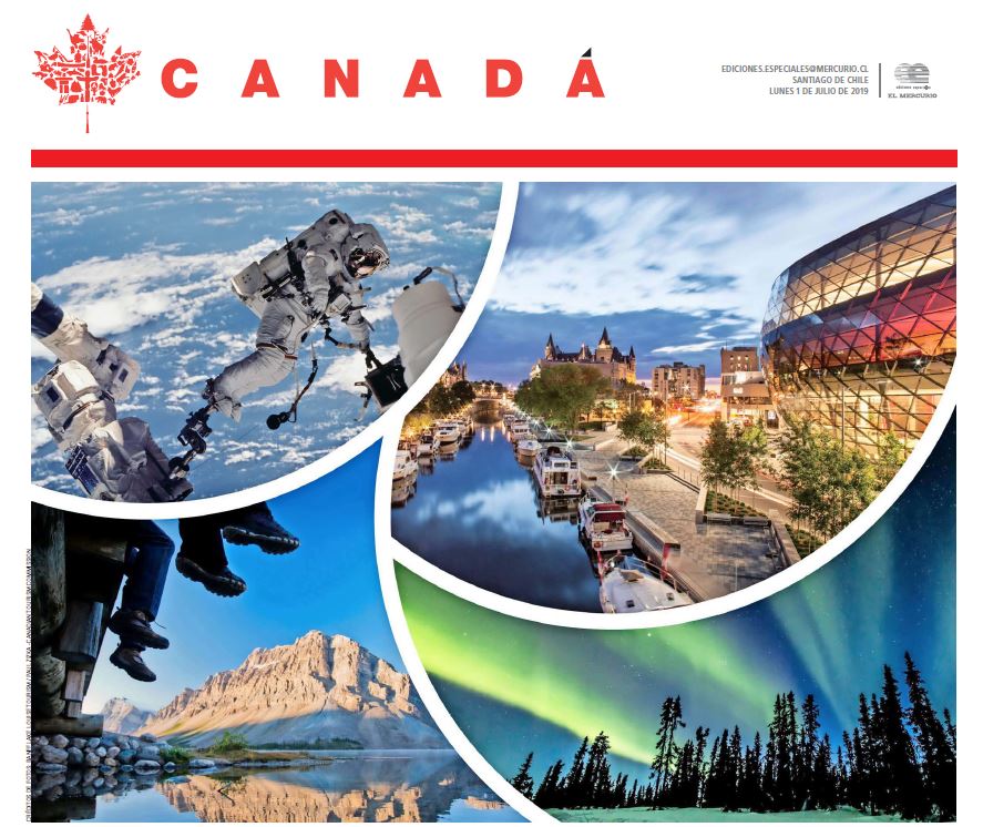 Vous voulez en savoir plus sur les solides relations bilatérales entre le Canada et le Chili 🇨🇦 🇨🇱? 
Lisez le supplément sur le Canada dans l'édition d'aujourd'hui du journal <a href="/ElMercurio_cl/">elmercurio_cl</a> 👉 ow.ly/g08h50uQJ5o 
Bonne #fêteduCanada!