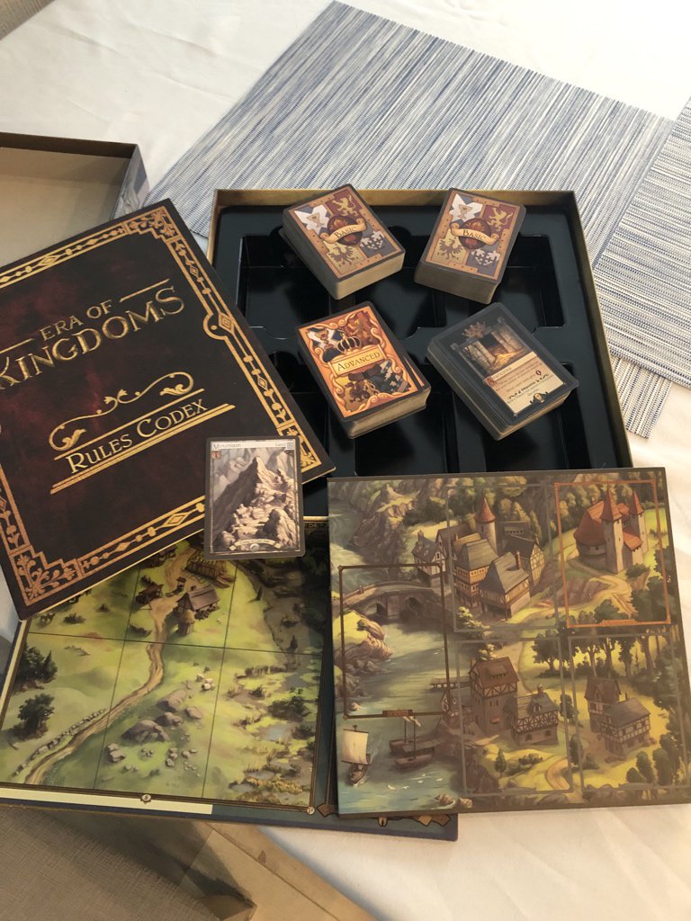 Received Era of Kingdoms this weekend, a game I helped kickstart.