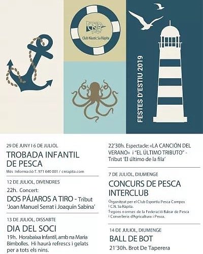 Próximo concierto 13 de julio en el. Club Náutico de Sa Rápita ( Mallorca)