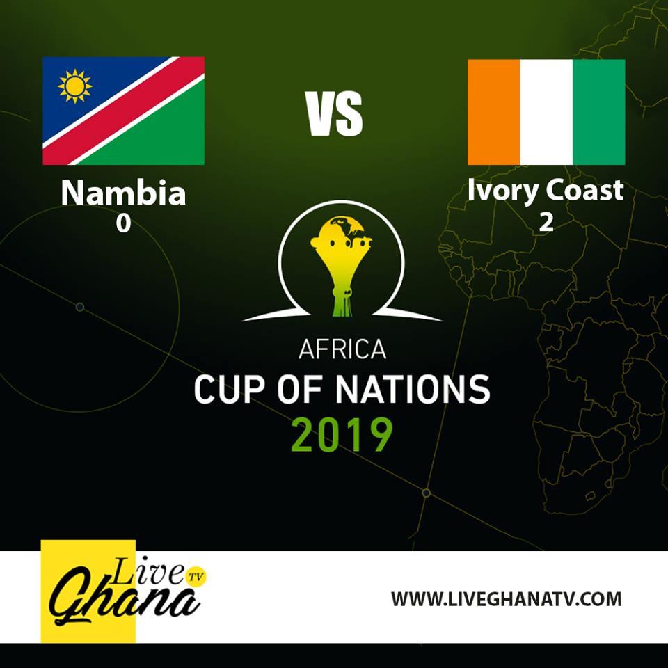 Goal | D. Serey scores at goal for côte d ' #Ivoire. #Namibia - Cote D ' Ivoire 0-2 #totalafcon2019 #namciv
#liveghanatv #liveghana #liveghtv #afcon2019
bit.ly/2Iy7kAu