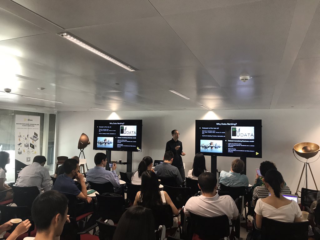 KyleLinM55's tweet photo. AFCB (Association Franco-Chinoise de Blockchain) & @iEx_ec successfully held first meetup in Paris @joinstationf ~~ #iexec #afcb #blockchain $rlc #ibm #btuprotocol #everitoken https://t.co/I1qw3Pi0ut